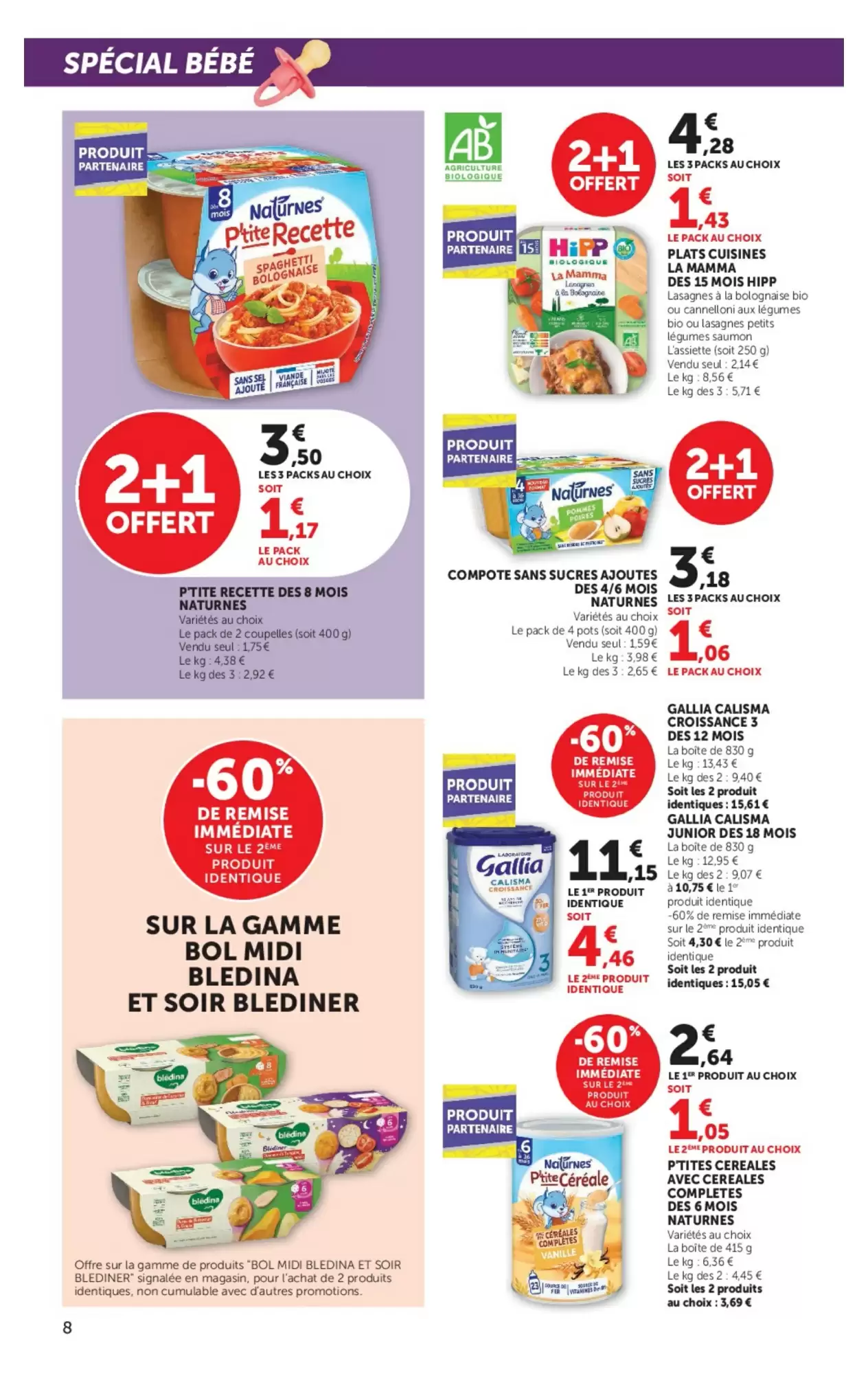 Prospectus promotionnel Super U valable à partir du 03/11/2026 - Page 8.