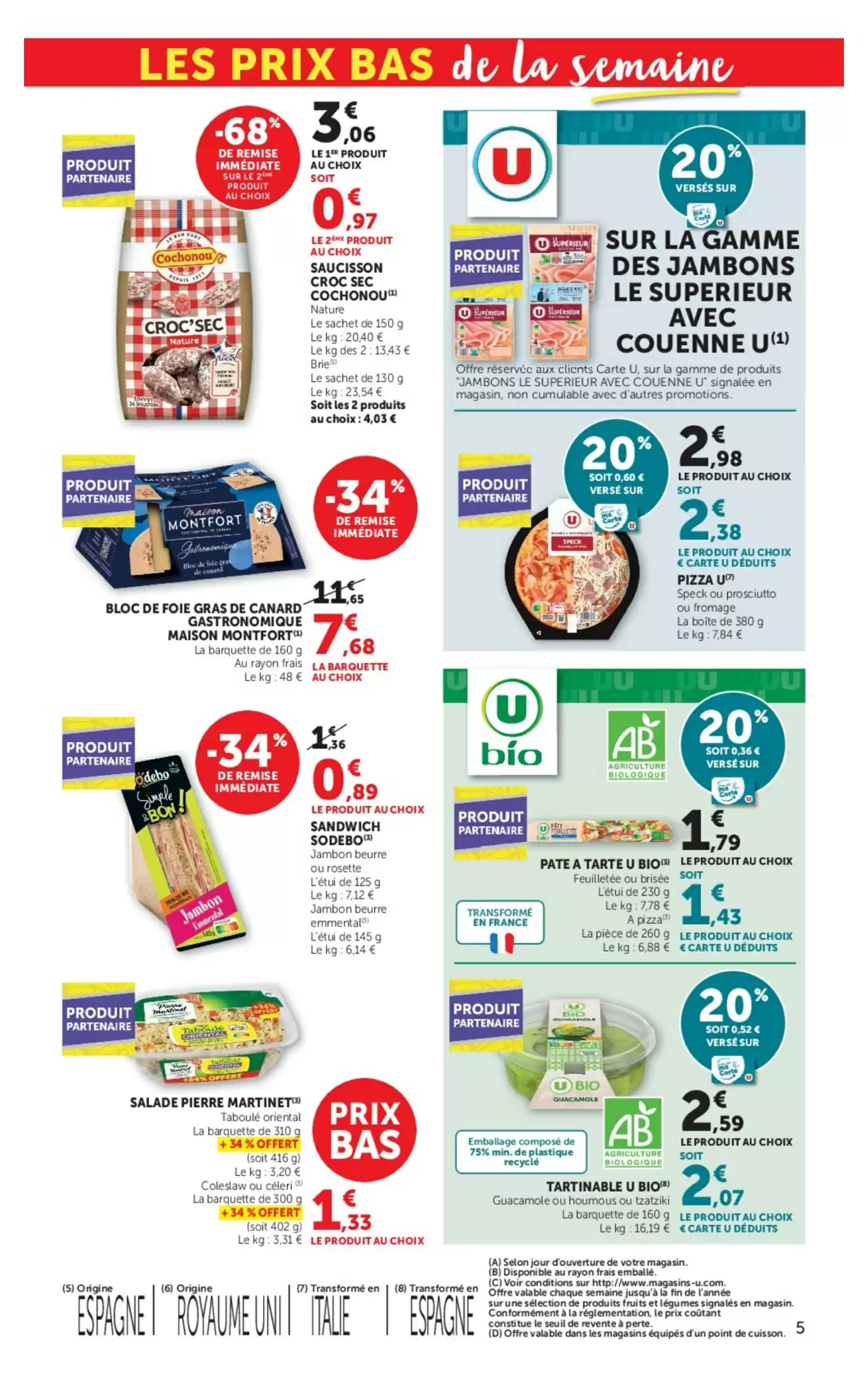 Prospectus promotionnel U Express valable à partir du 03/11/2026 - Page 5.