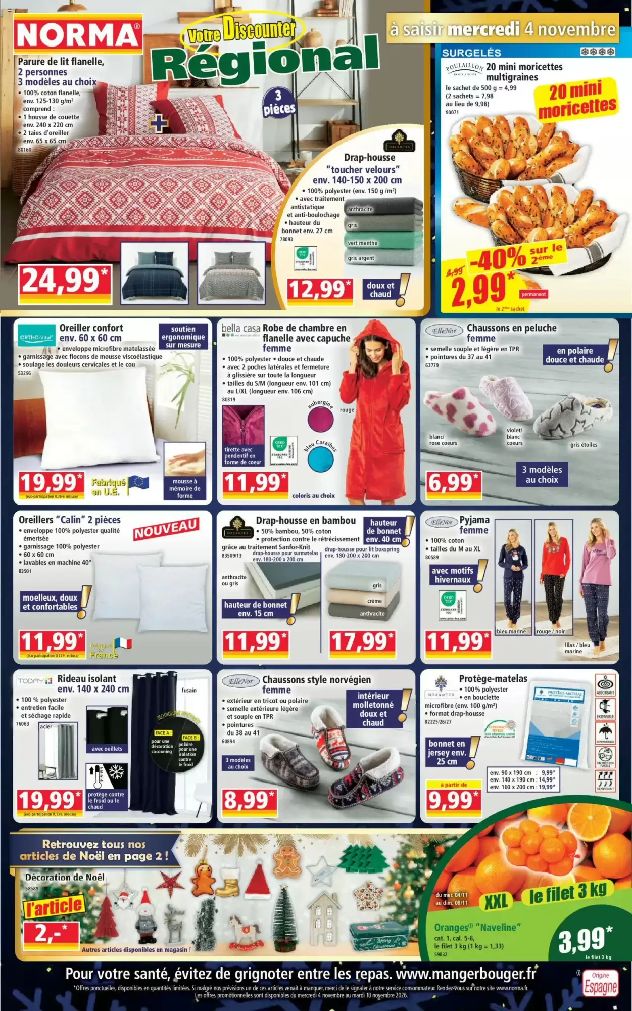 Prospectus promotionnel Norma valable à partir du 04/11/2026 - Page 1.