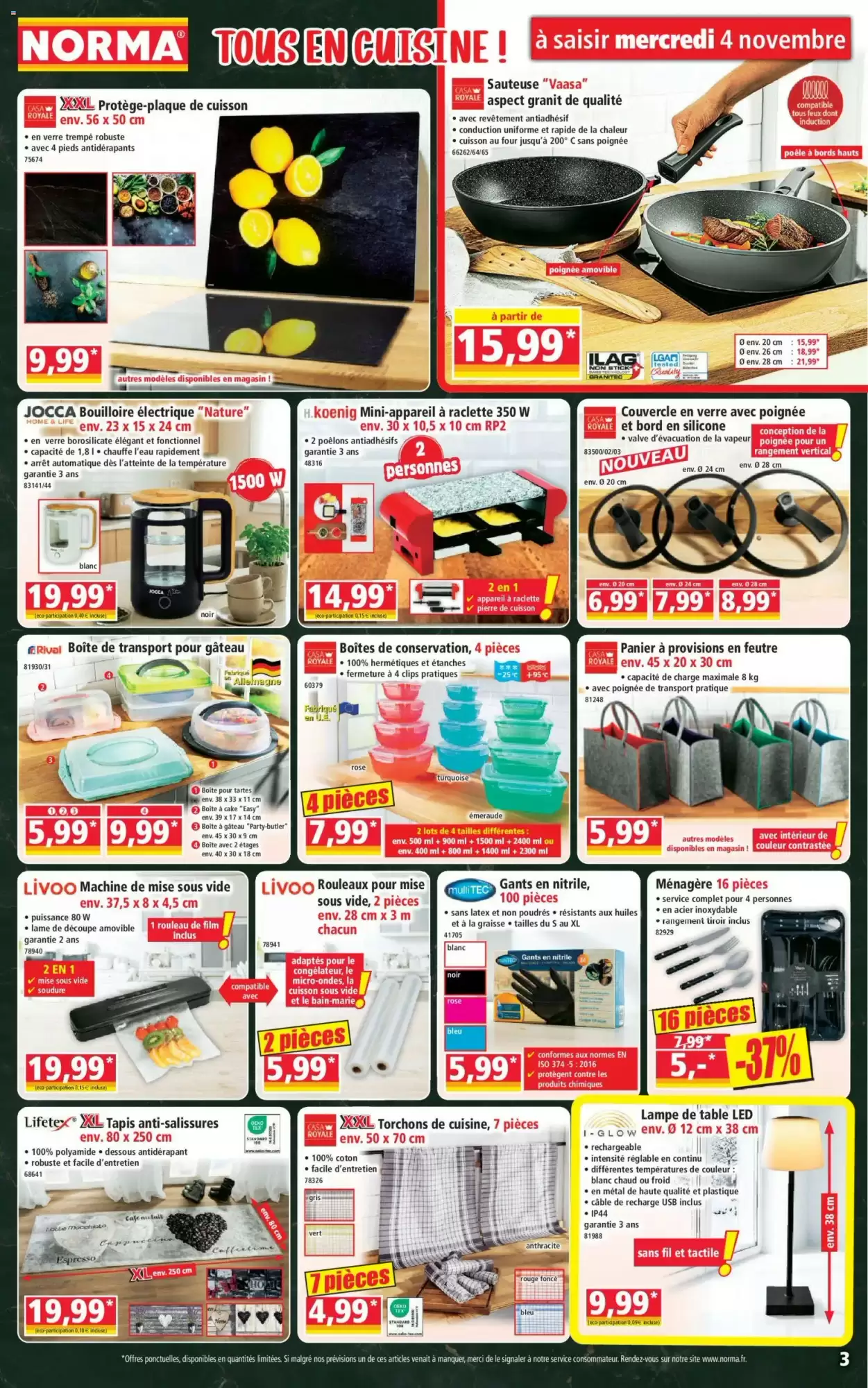 Prospectus promotionnel Norma valable à partir du 04/11/2026 - Page 3.