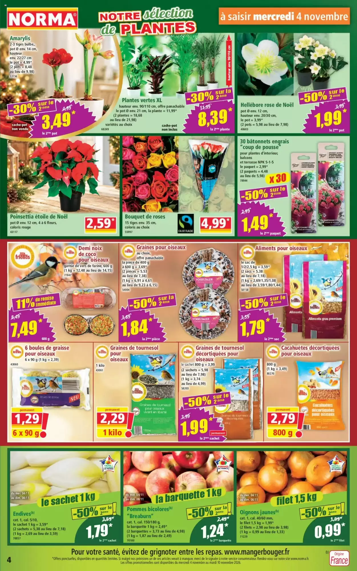 Prospectus promotionnel Norma valable à partir du 04/11/2026 - Page 4.