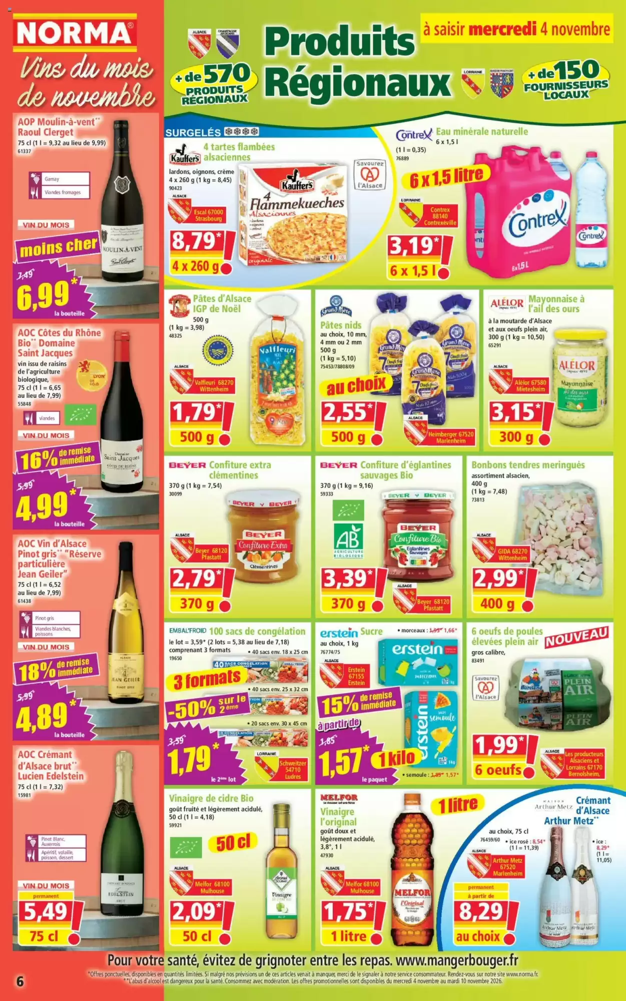Prospectus promotionnel Norma valable à partir du 04/11/2026 - Page 6.