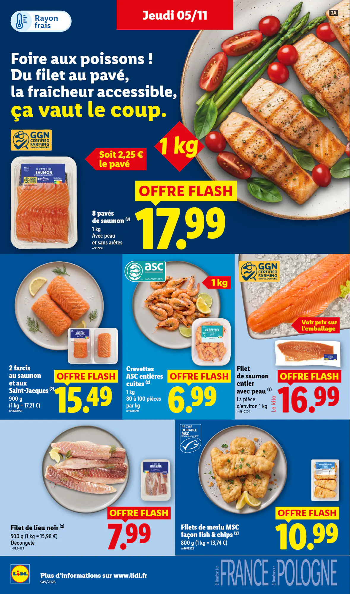 Prospectus promotionnel Lidl valable à partir du 05/11/2026 - Page 10.