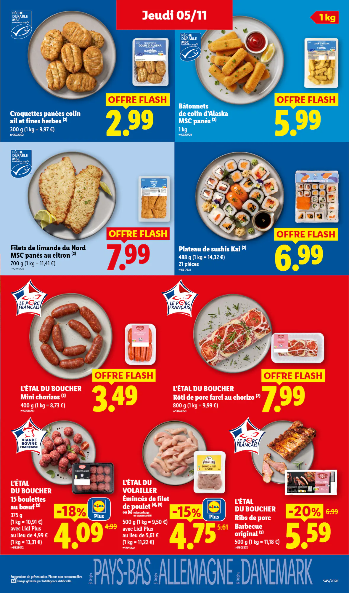 Prospectus promotionnel Lidl valable à partir du 05/11/2026 - Page 11.