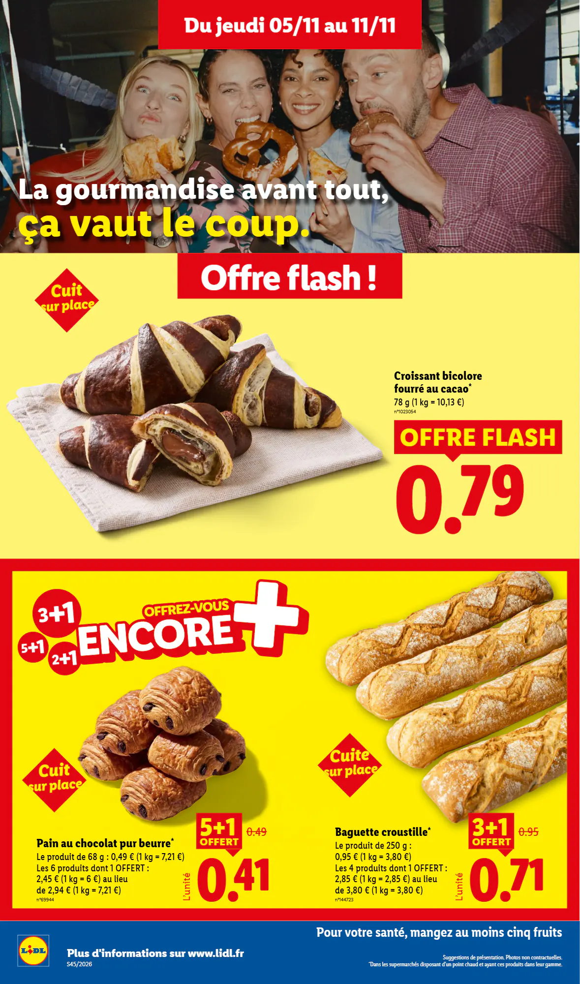 Prospectus promotionnel Lidl valable à partir du 05/11/2026 - Page 12.