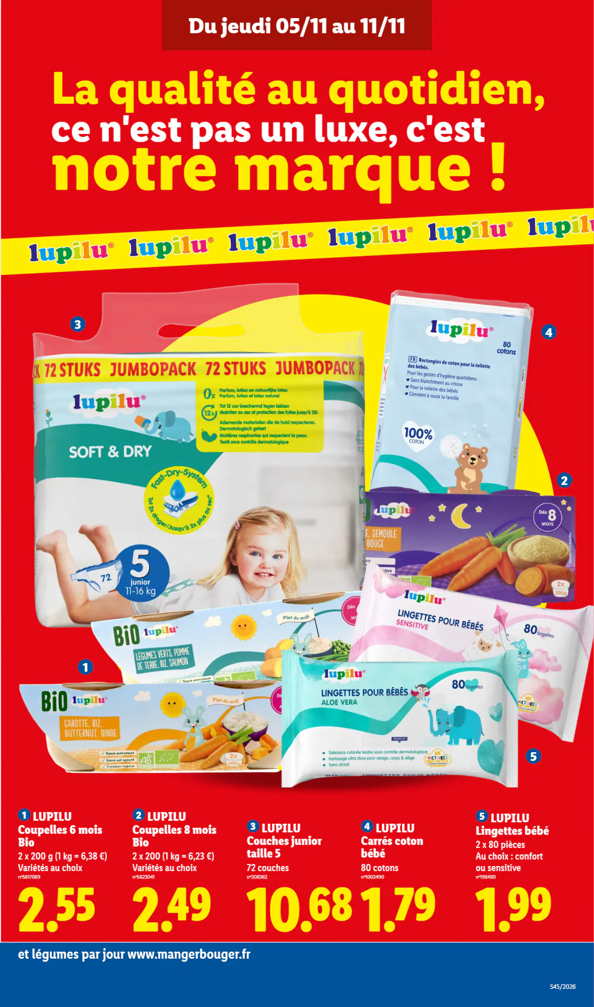 Prospectus promotionnel Lidl valable à partir du 05/11/2026 - Page 13.