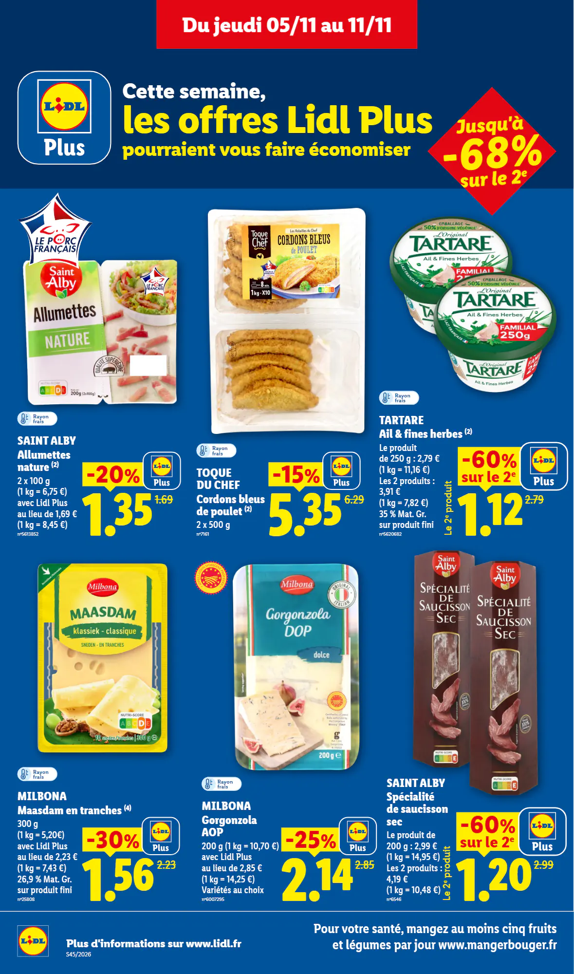 Prospectus promotionnel Lidl valable à partir du 05/11/2026 - Page 14.