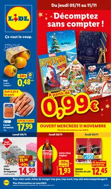 Prospectus promotionnel Lidl valable à partir du 05/11/2026