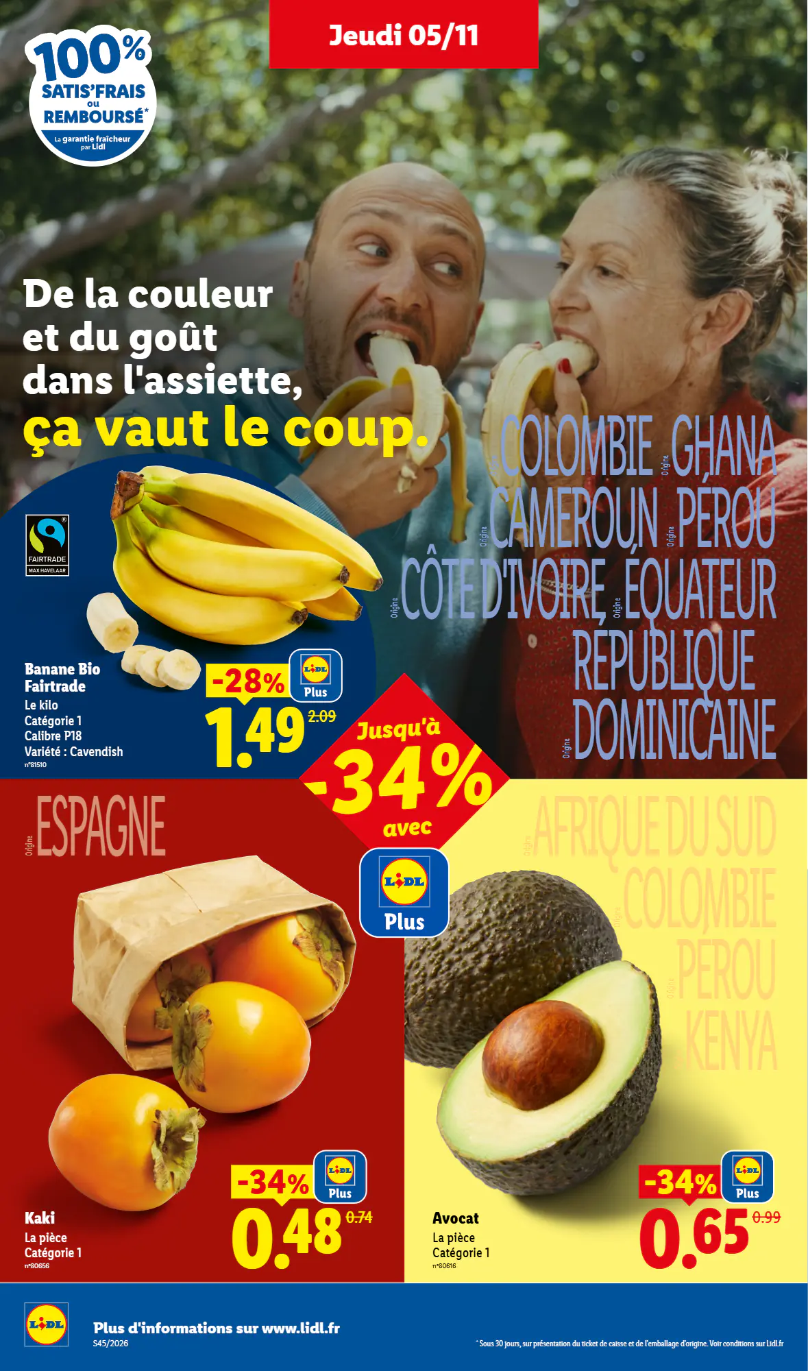 Prospectus promotionnel Lidl valable à partir du 05/11/2026 - Page 2.