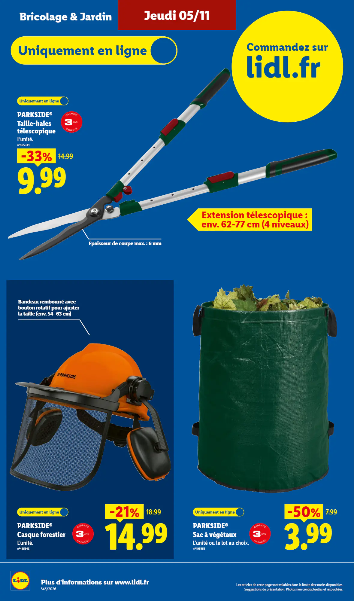 Prospectus promotionnel Lidl valable à partir du 05/11/2026 - Page 6.