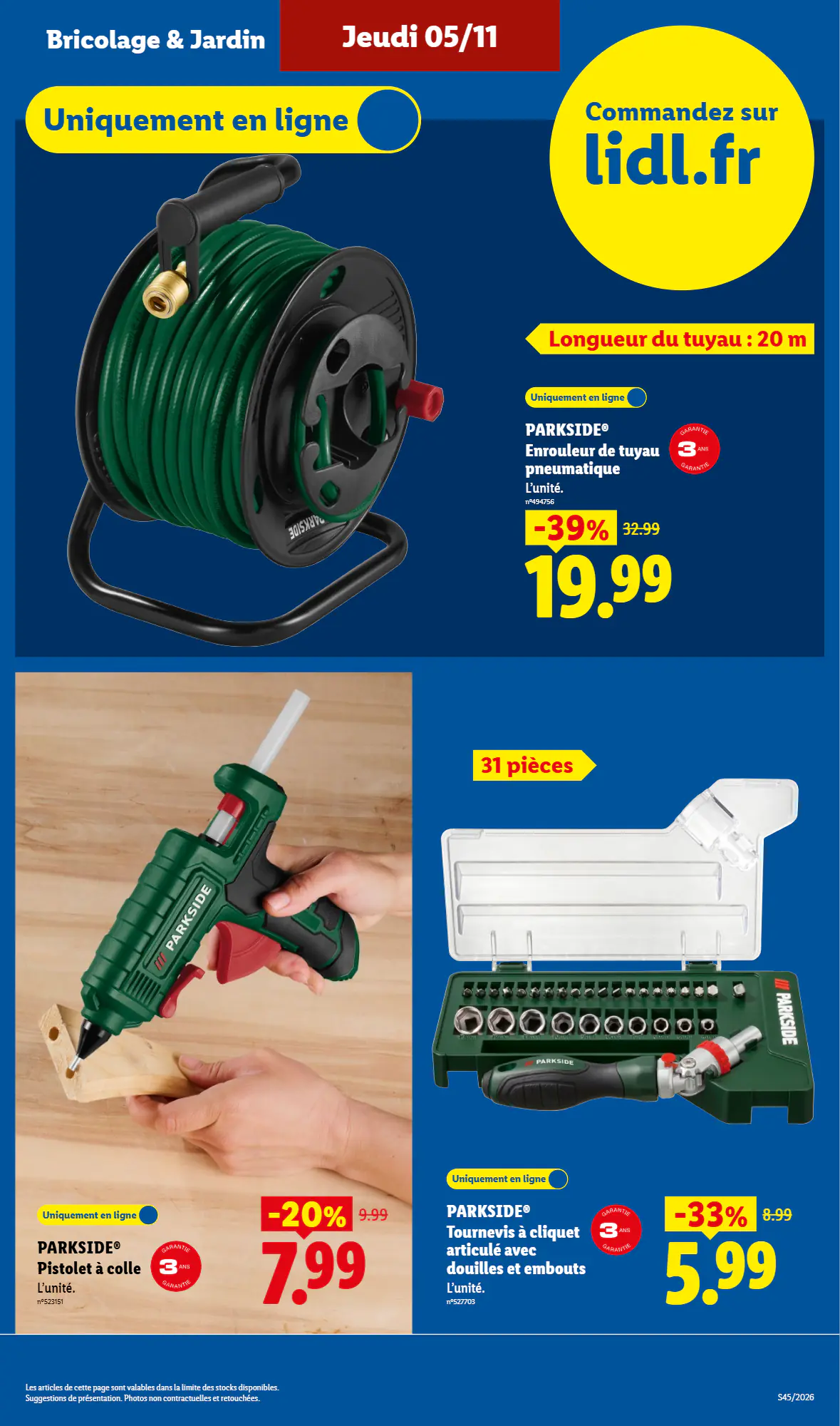 Prospectus promotionnel Lidl valable à partir du 05/11/2026 - Page 7.