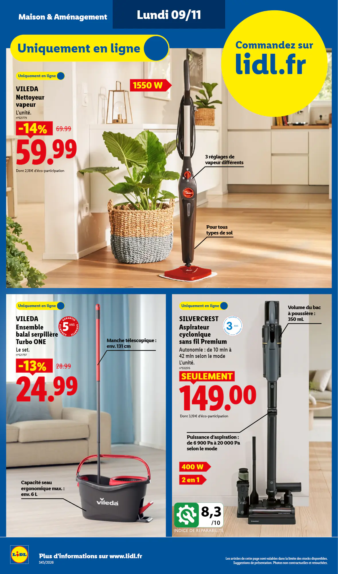 Prospectus promotionnel Lidl valable à partir du 05/11/2026 - Page 8.