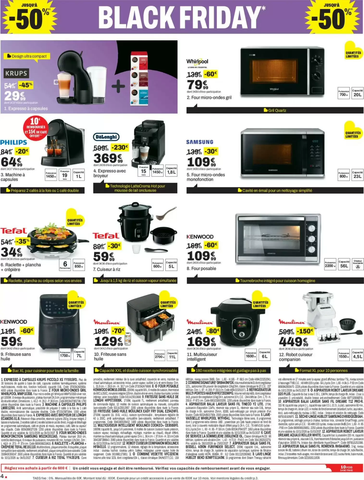 Prospectus promotionnel BUT valable à partir du 10/11/2026 - Page 4.