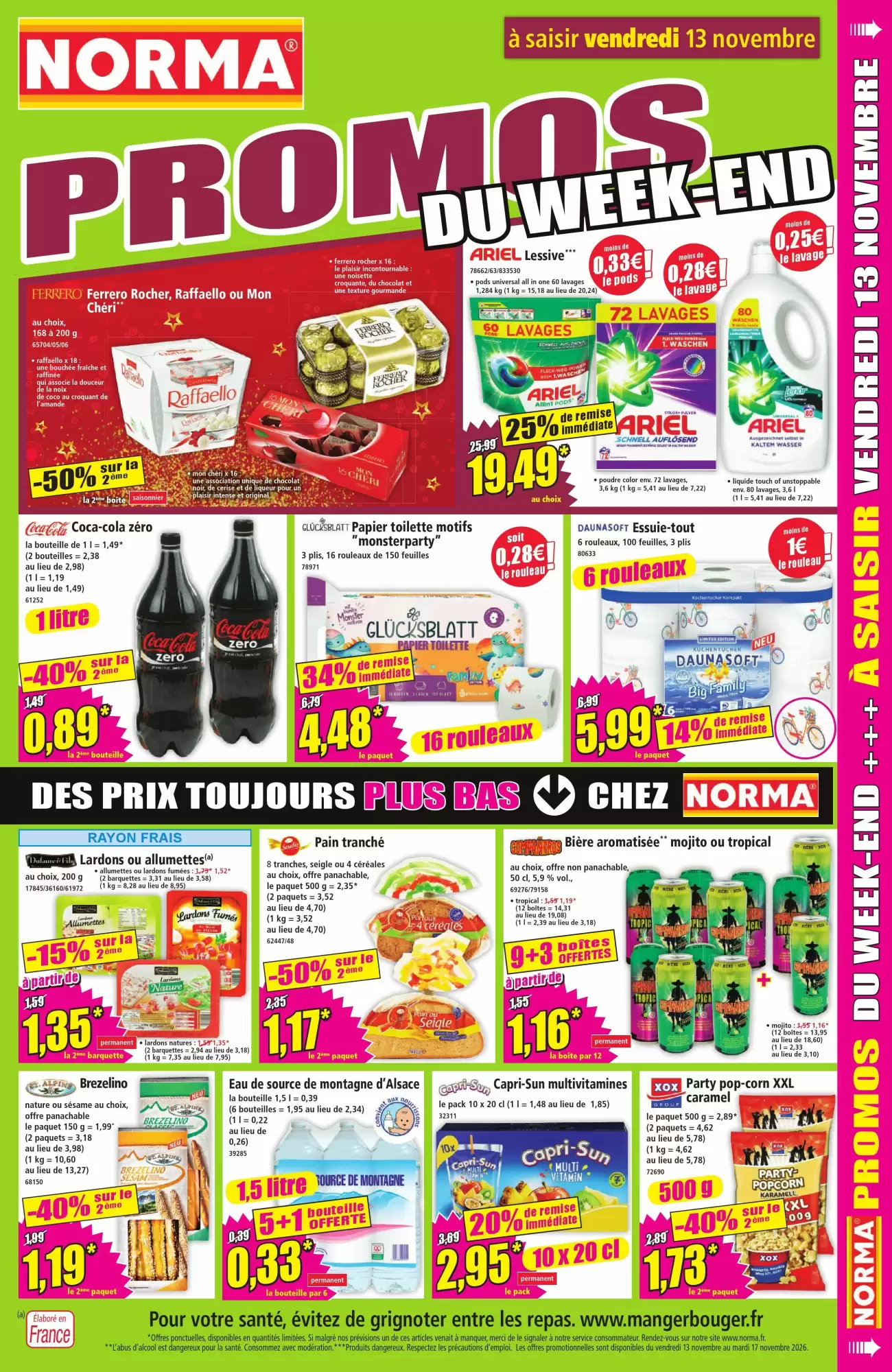Prospectus promotionnel Norma valable à partir du 10/11/2026 - Page 11.