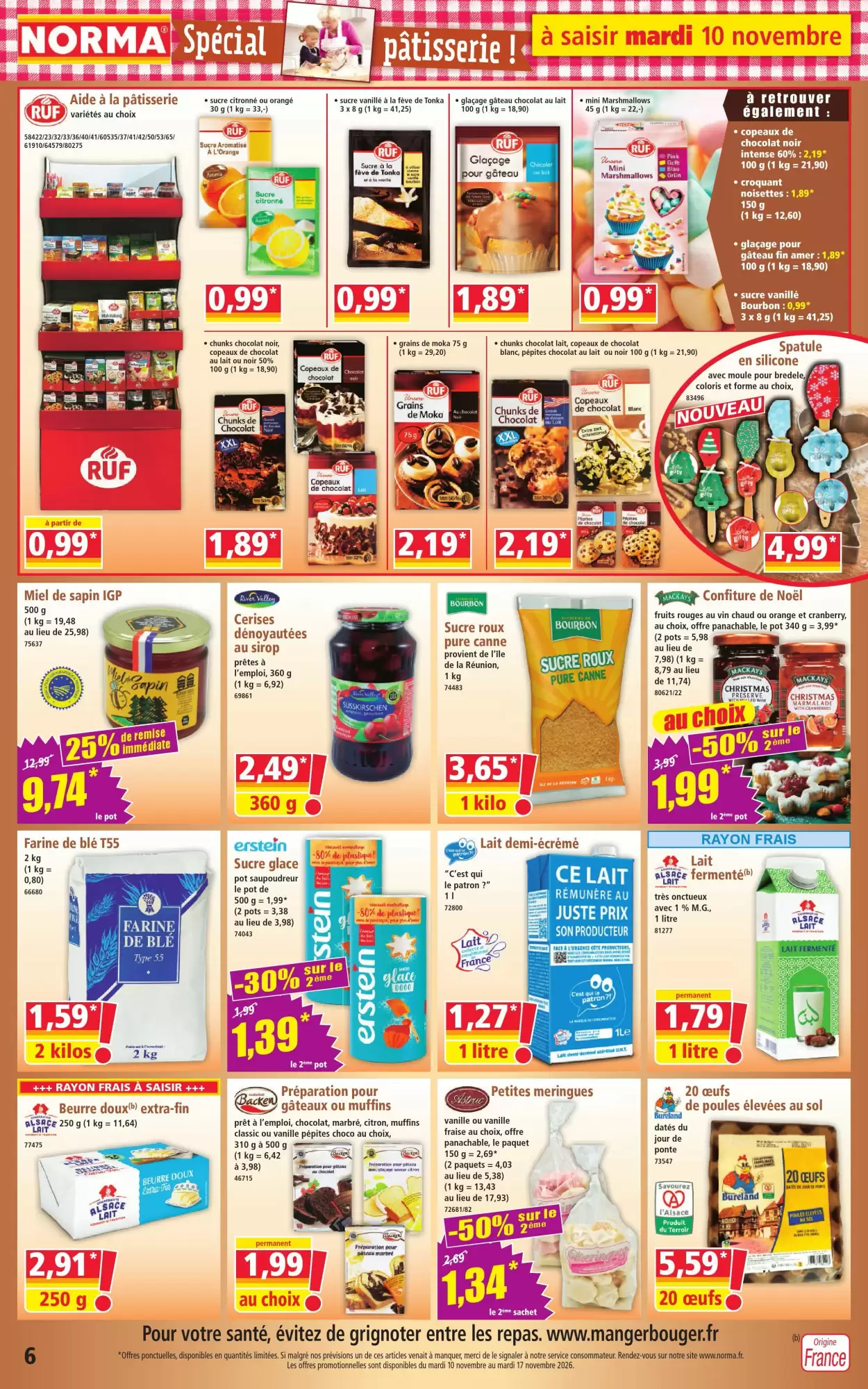 Prospectus promotionnel Norma valable à partir du 10/11/2026 - Page 6.
