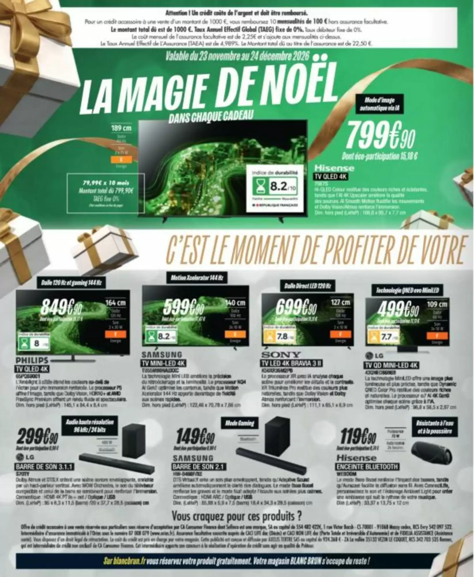 Prospectus promotionnel Blanc Brun valable à partir du 23/11/2026 - Page 2.