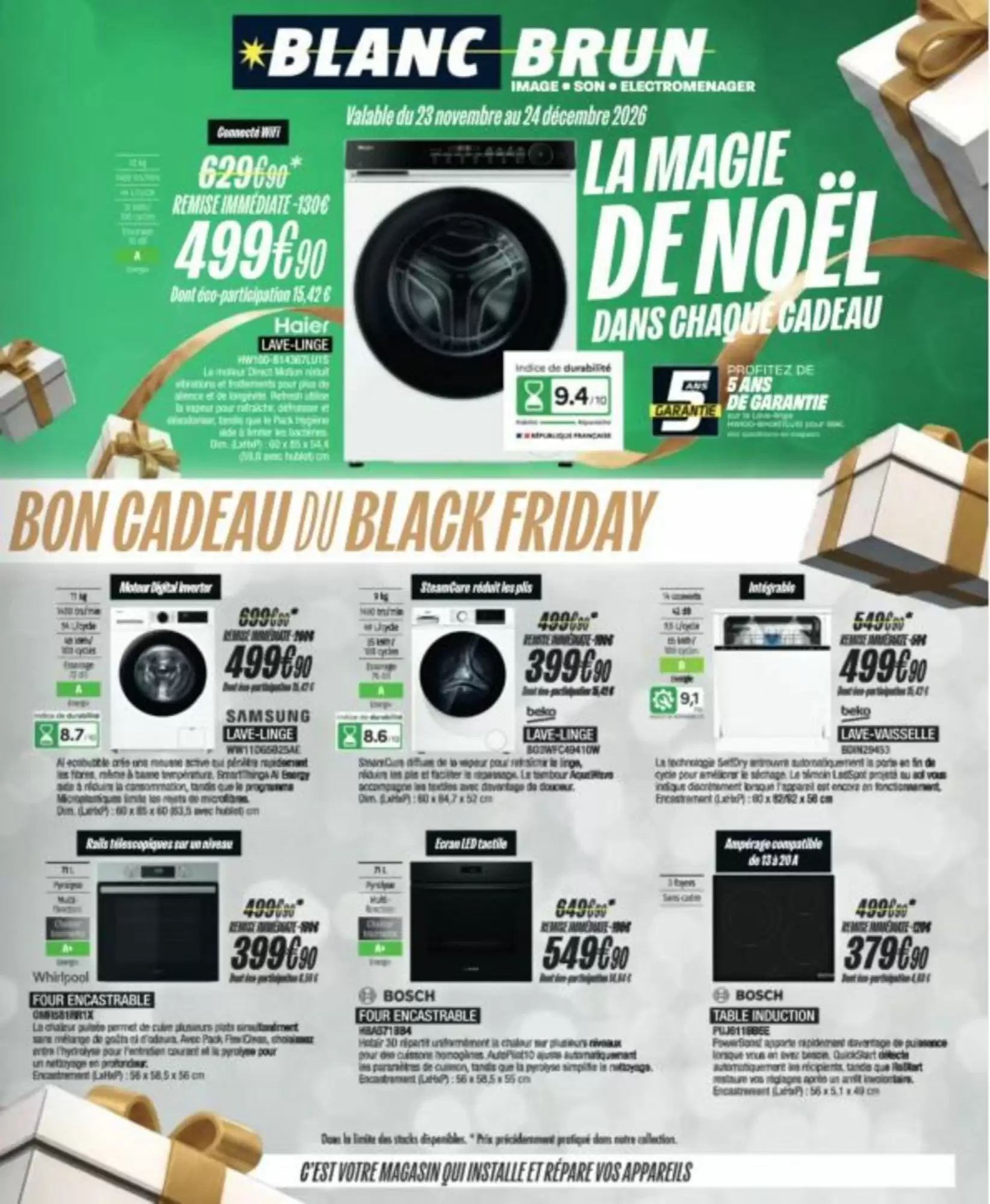 Prospectus promotionnel Blanc Brun valable à partir du 23/11/2026 - Page 3.