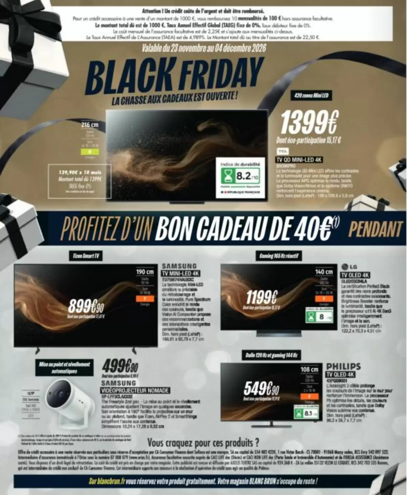 Prospectus promotionnel Blanc Brun valable à partir du 23/11/2026 - Page 2.