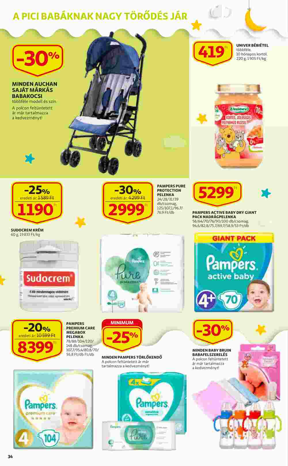 Auchan akciós újság 2021.03.04-től - 34. oldal.