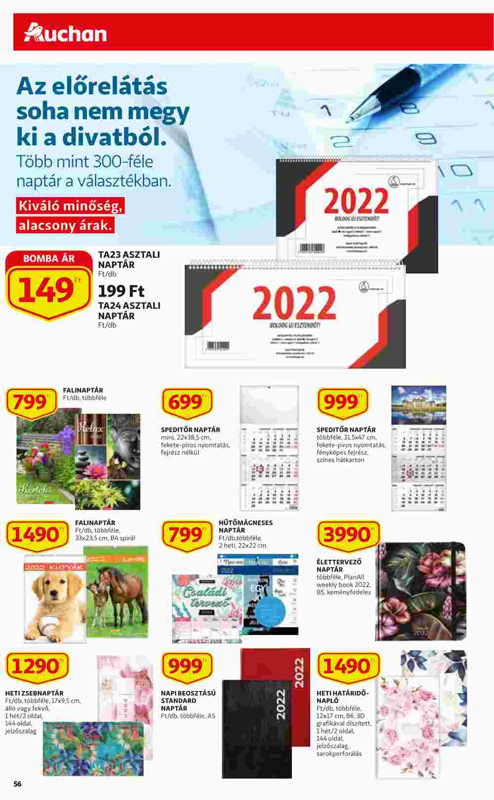Auchan akciós újság 2021.11.18-tól - 56. oldal.