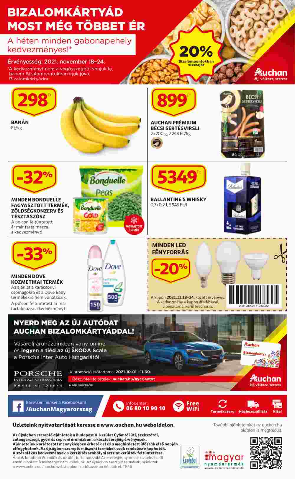 Auchan akciós újság 2021.11.18-tól - 12. oldal.