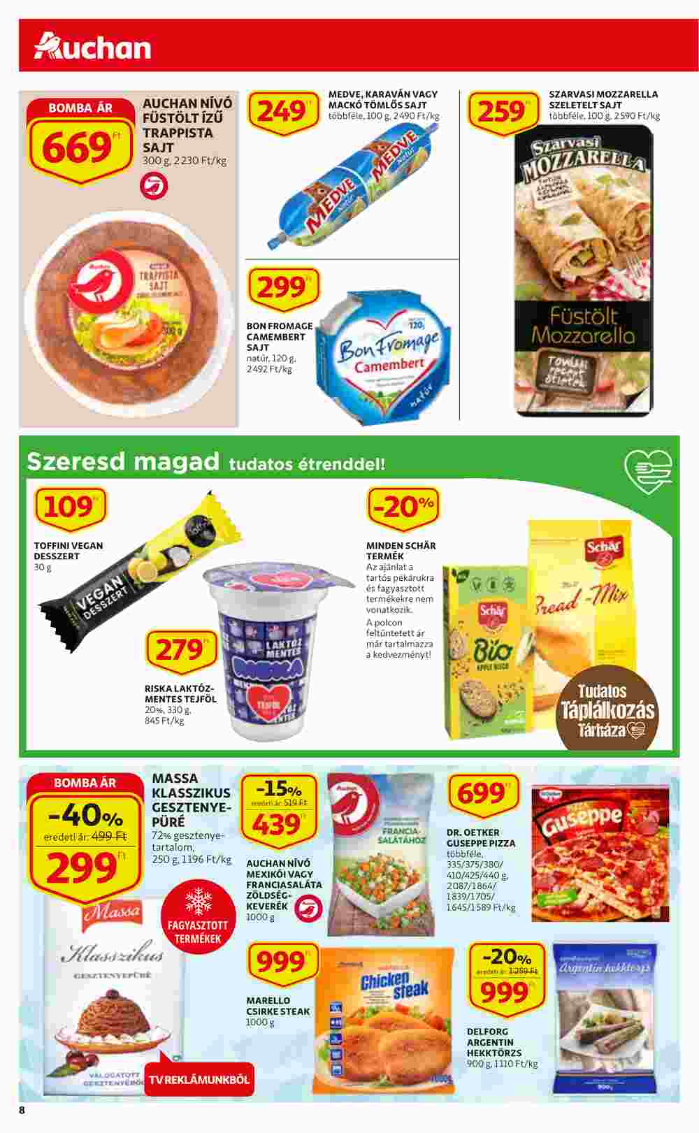 Auchan akciós újság 2021.11.25-től - 8. oldal.