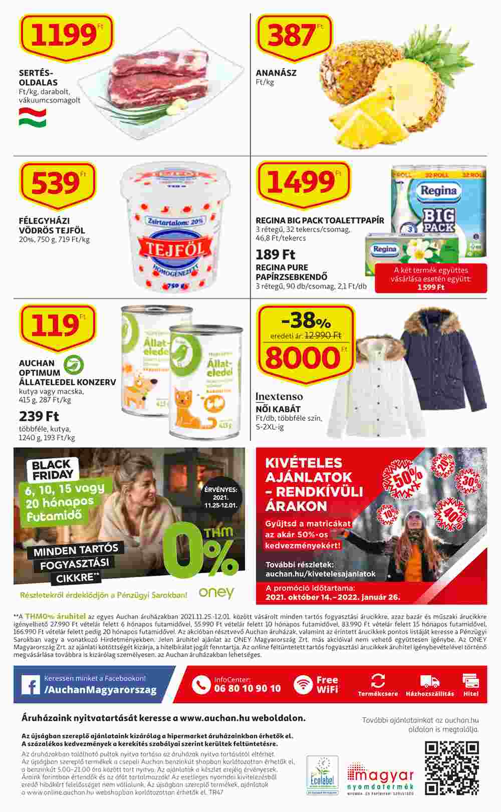 Auchan akciós újság 2021.11.25-től - 44. oldal.