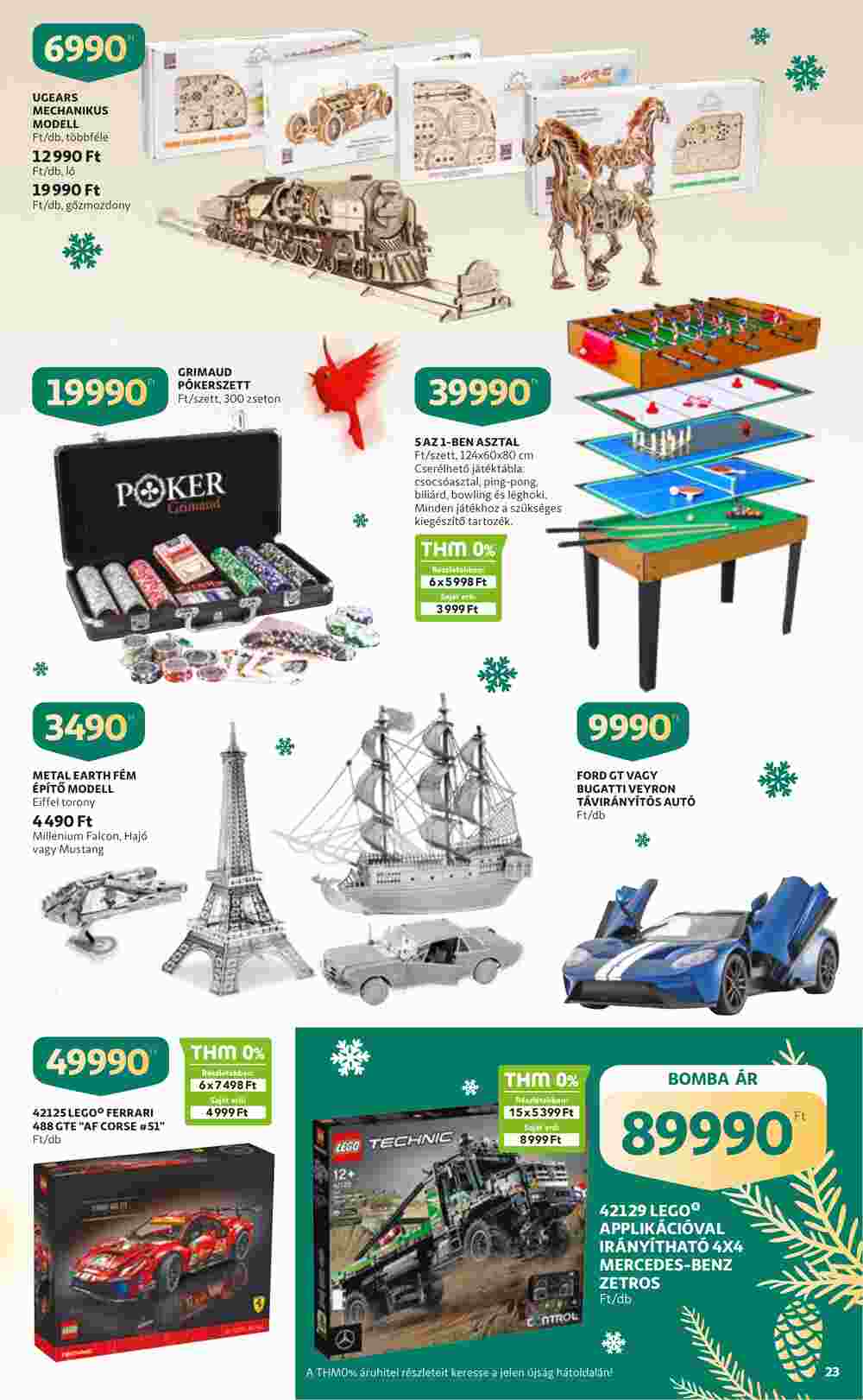 Auchan akciós újság 2021.11.25-től - 23. oldal.