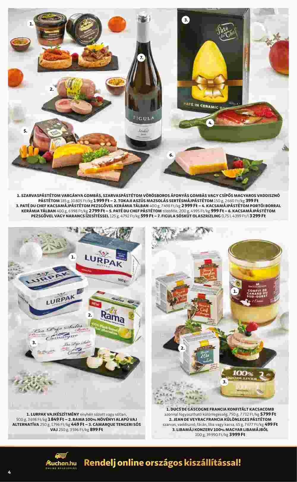 Auchan akciós újság 2021.11.25-től - 4. oldal.