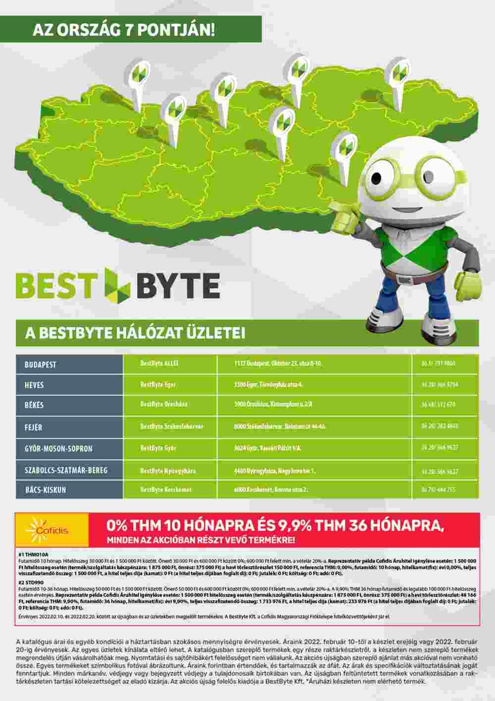BestByte akciós újság 2022.02.10-től - 20. oldal.