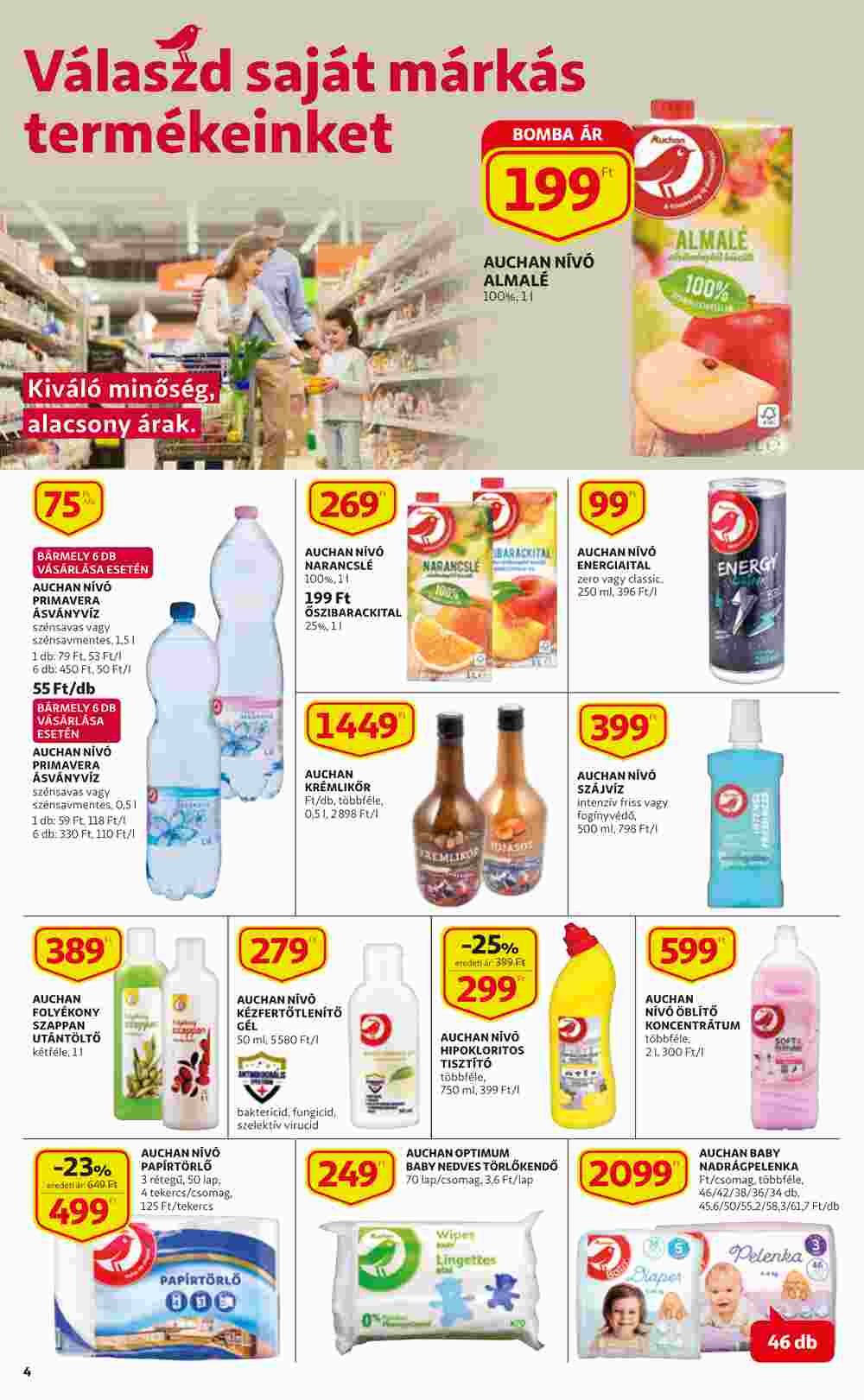 Auchan akciós újság 2022.02.17-től - 4. oldal.