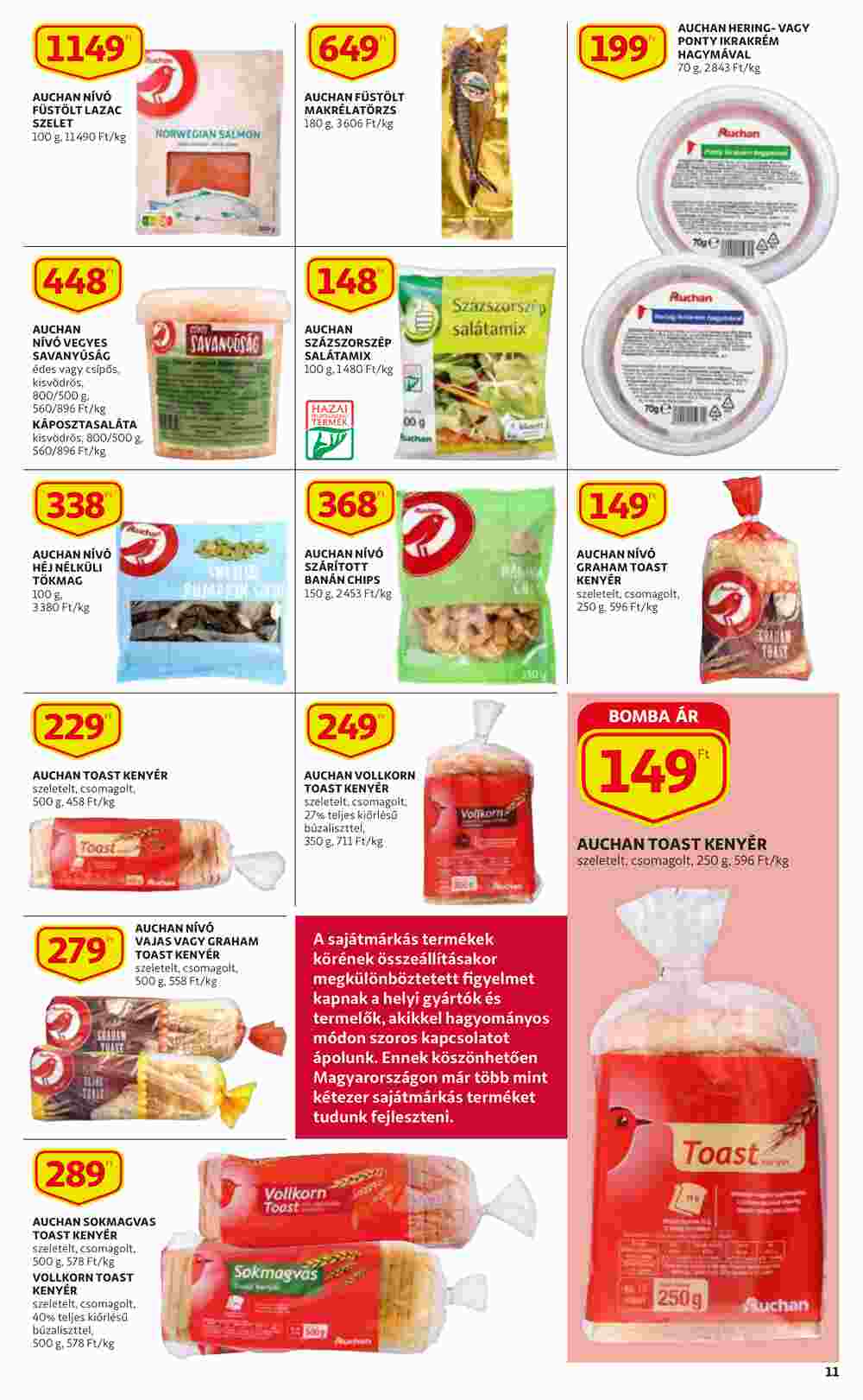 Auchan akciós újság 2022.02.17-től - 11. oldal.
