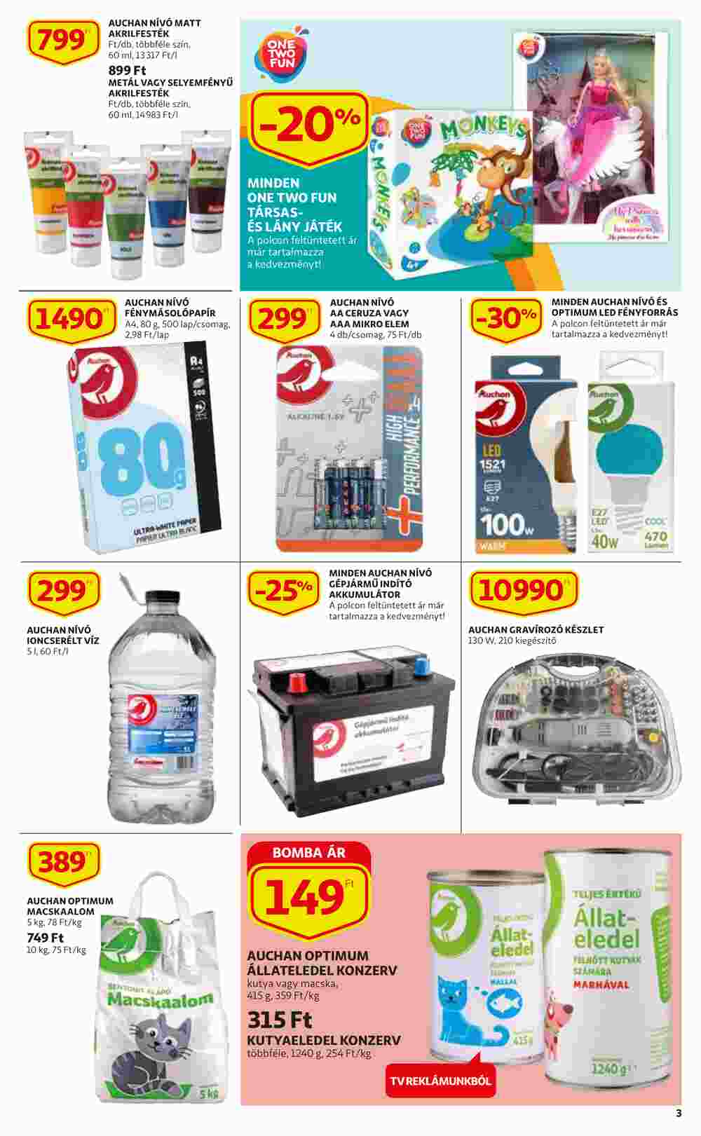 Auchan akciós újság 2022.02.17-től - 3. oldal.