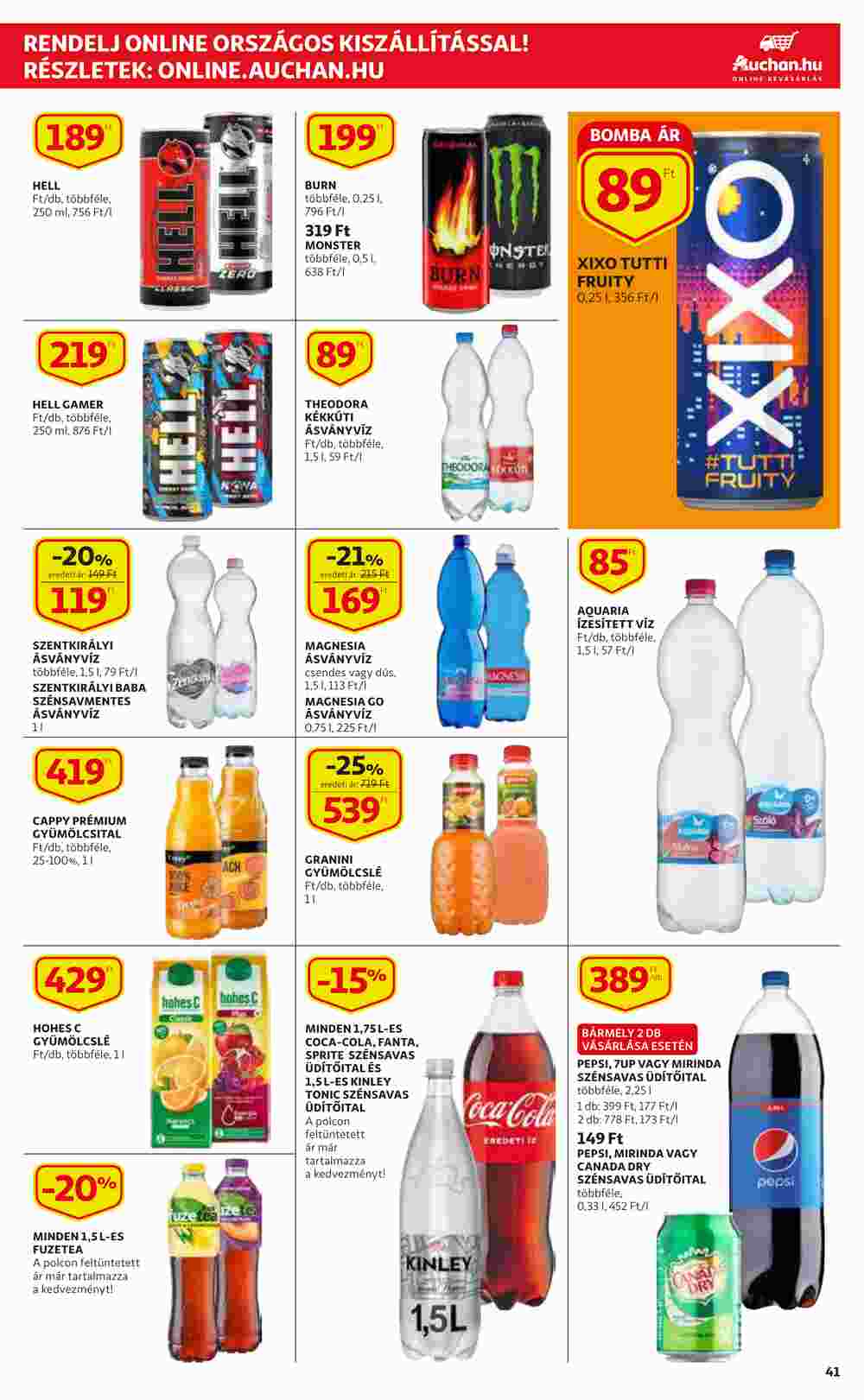 Auchan akciós újság 2022.02.17-től - 41. oldal.