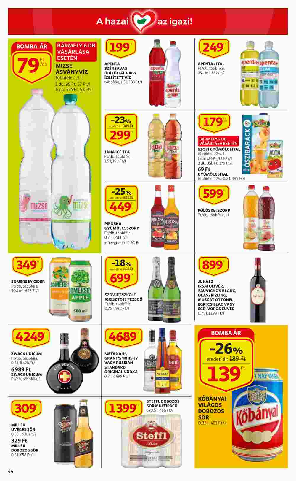 Auchan akciós újság 2022.02.17-től - 44. oldal.