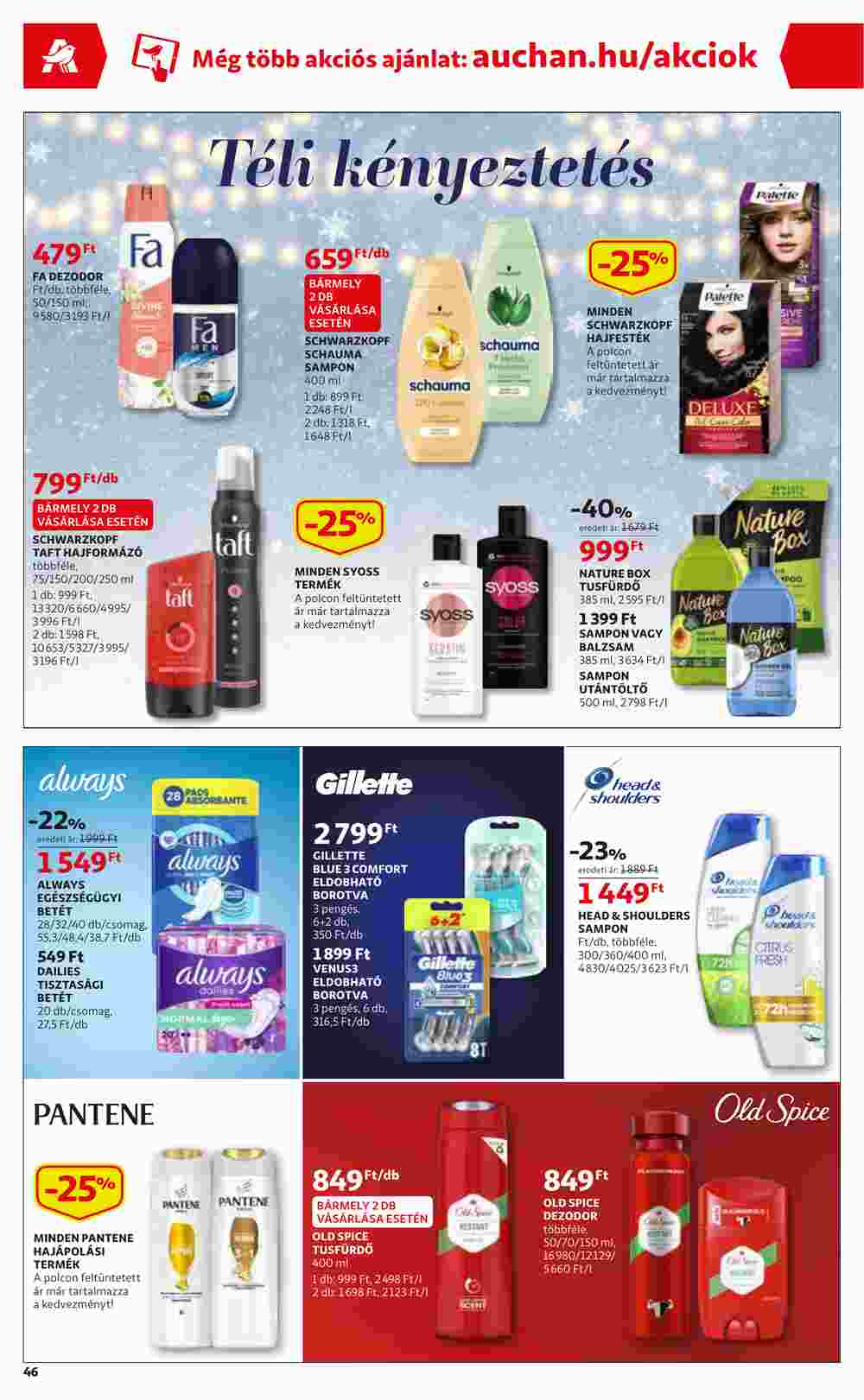 Auchan akciós újság 2022.02.17-től - 46. oldal.