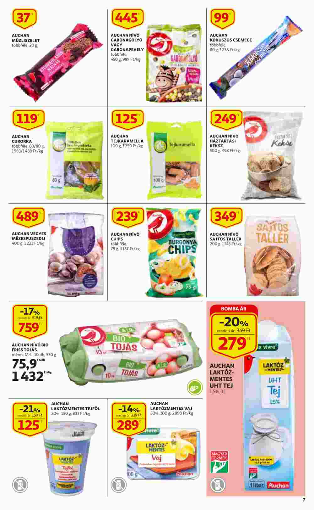 Auchan akciós újság 2022.02.17-től - 7. oldal.