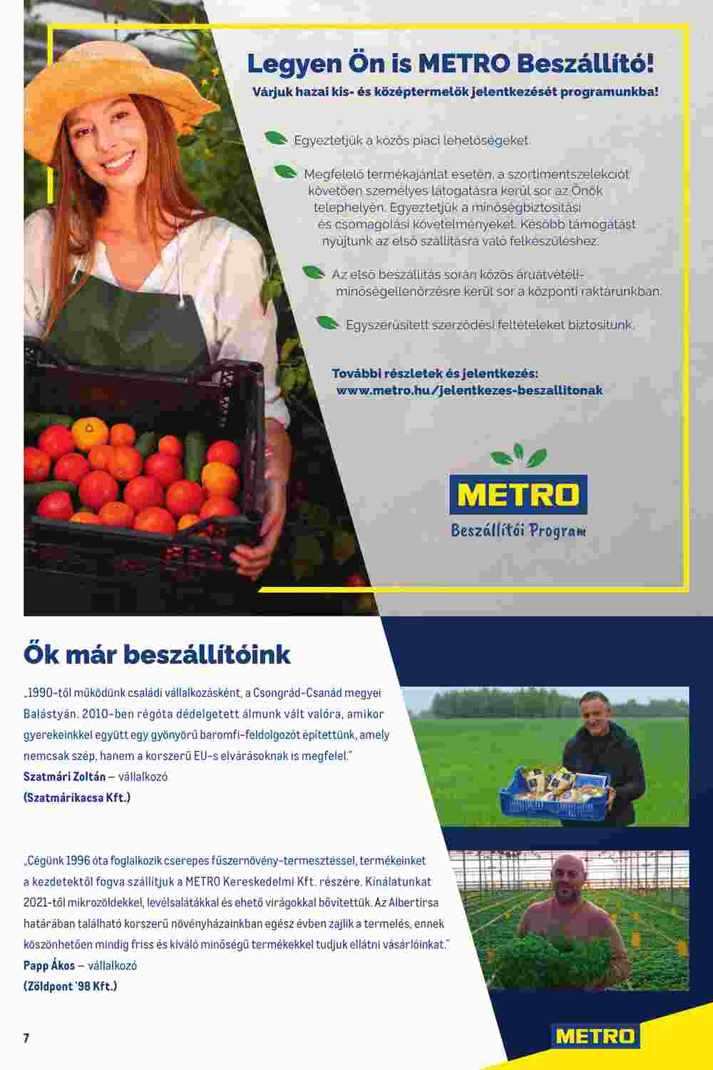 METRO akciós újság 2022.03.02-től - 7. oldal.