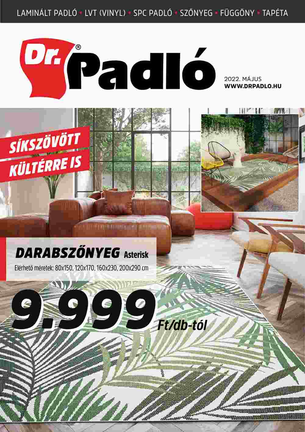 Dr. Padló akciós újság 2022.05.01-től - 1. oldal.