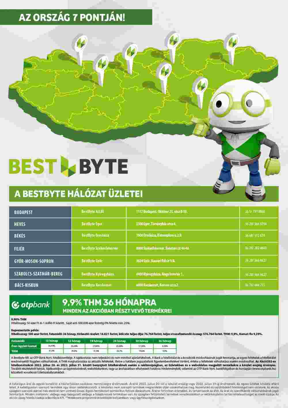 BestByte akciós újság 2022.07.20-tól - 6. oldal.