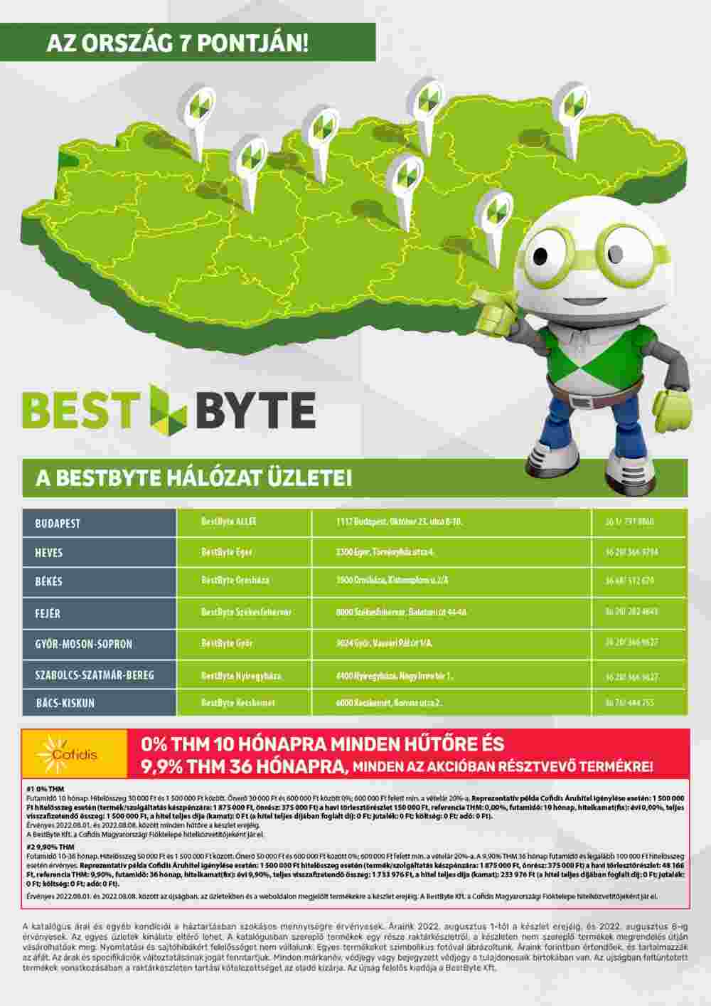 BestByte akciós újság 2022.08.01-től - 8. oldal.