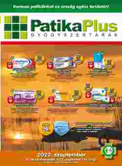 PatikaPlus akciós újság 2022.09.01-től
