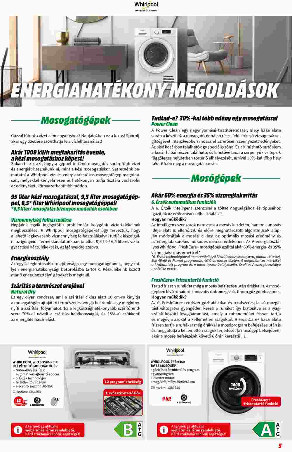 Media Markt akciós újság 2022.09.05-től - 5. oldal.