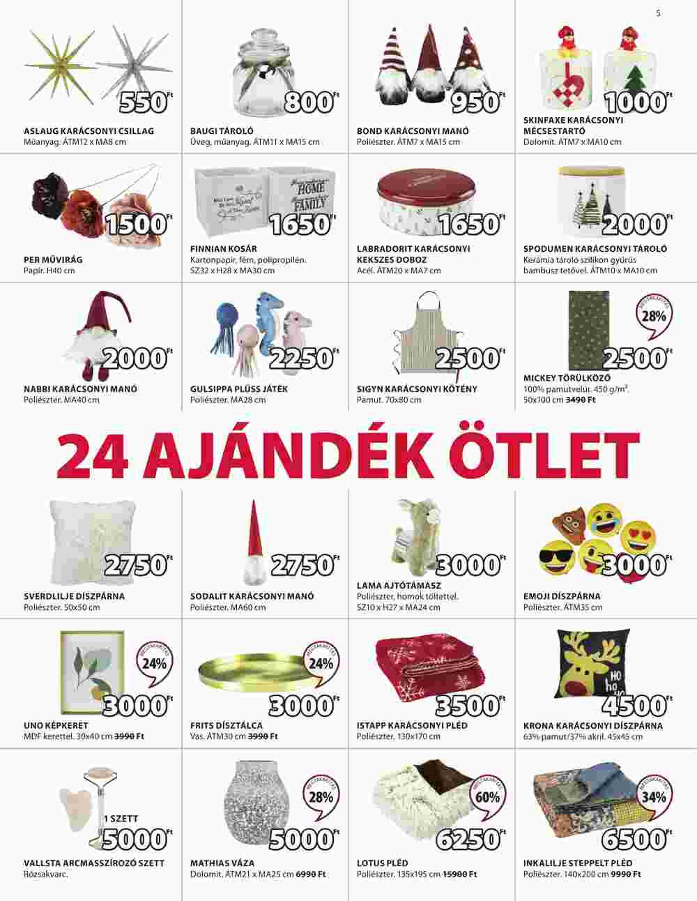 JYSK akciós újság 2022.11.23-tól - 5. oldal.