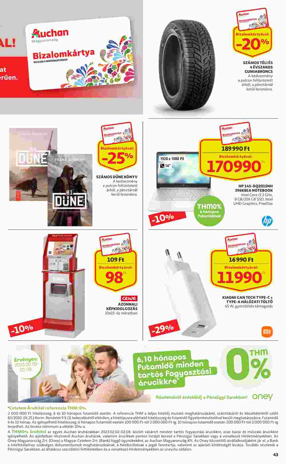 Auchan akciós újság 2023.02.02-től - 43. oldal.