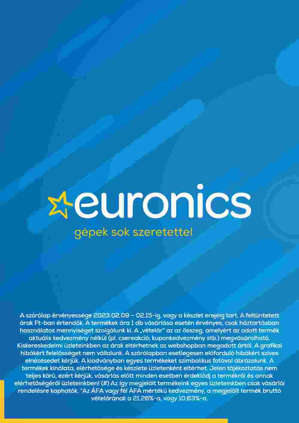 Euronics akciós újság 2023.02.09-től - 15. oldal.