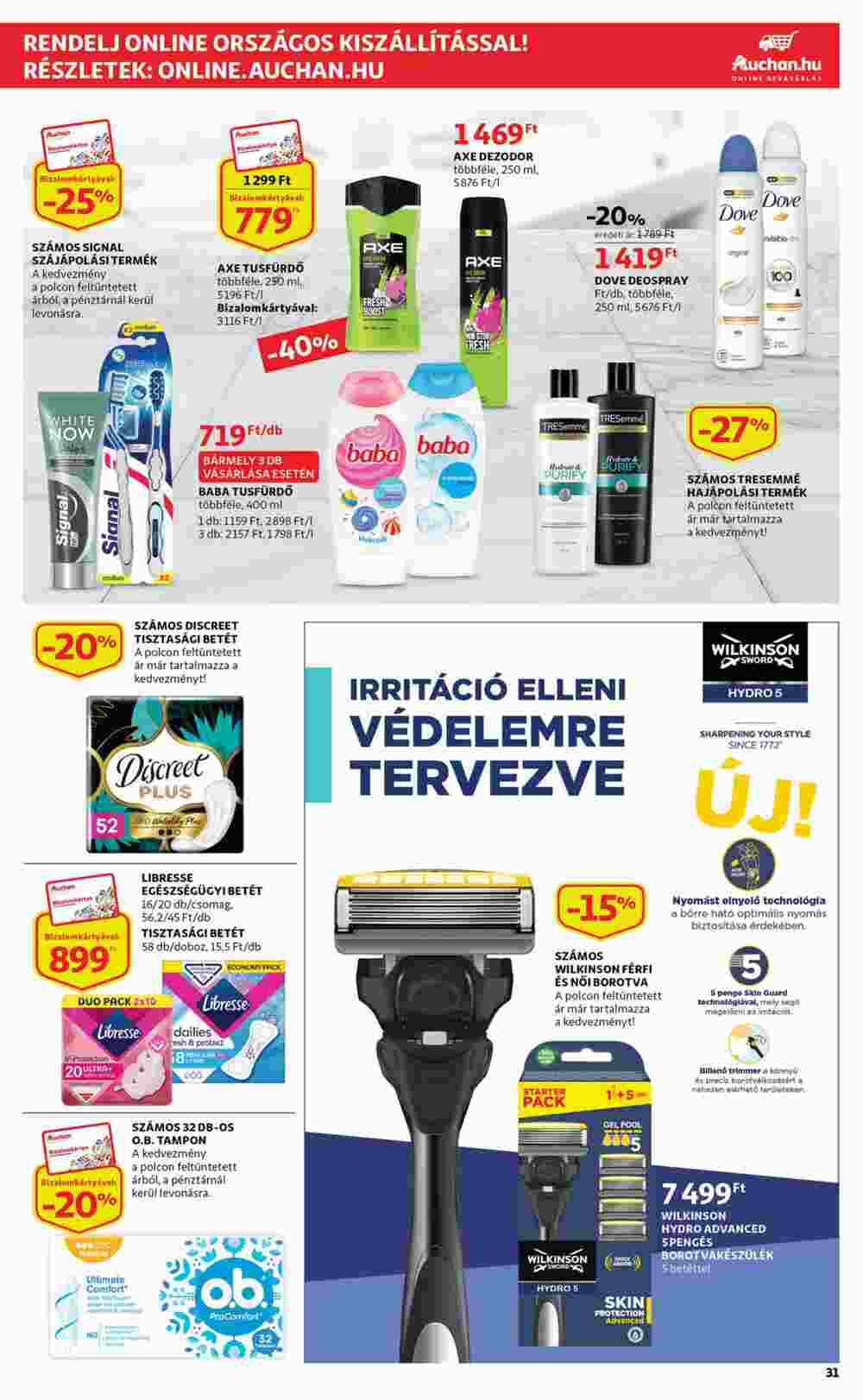 Auchan akciós újság 2023.03.02-től - 31. oldal.