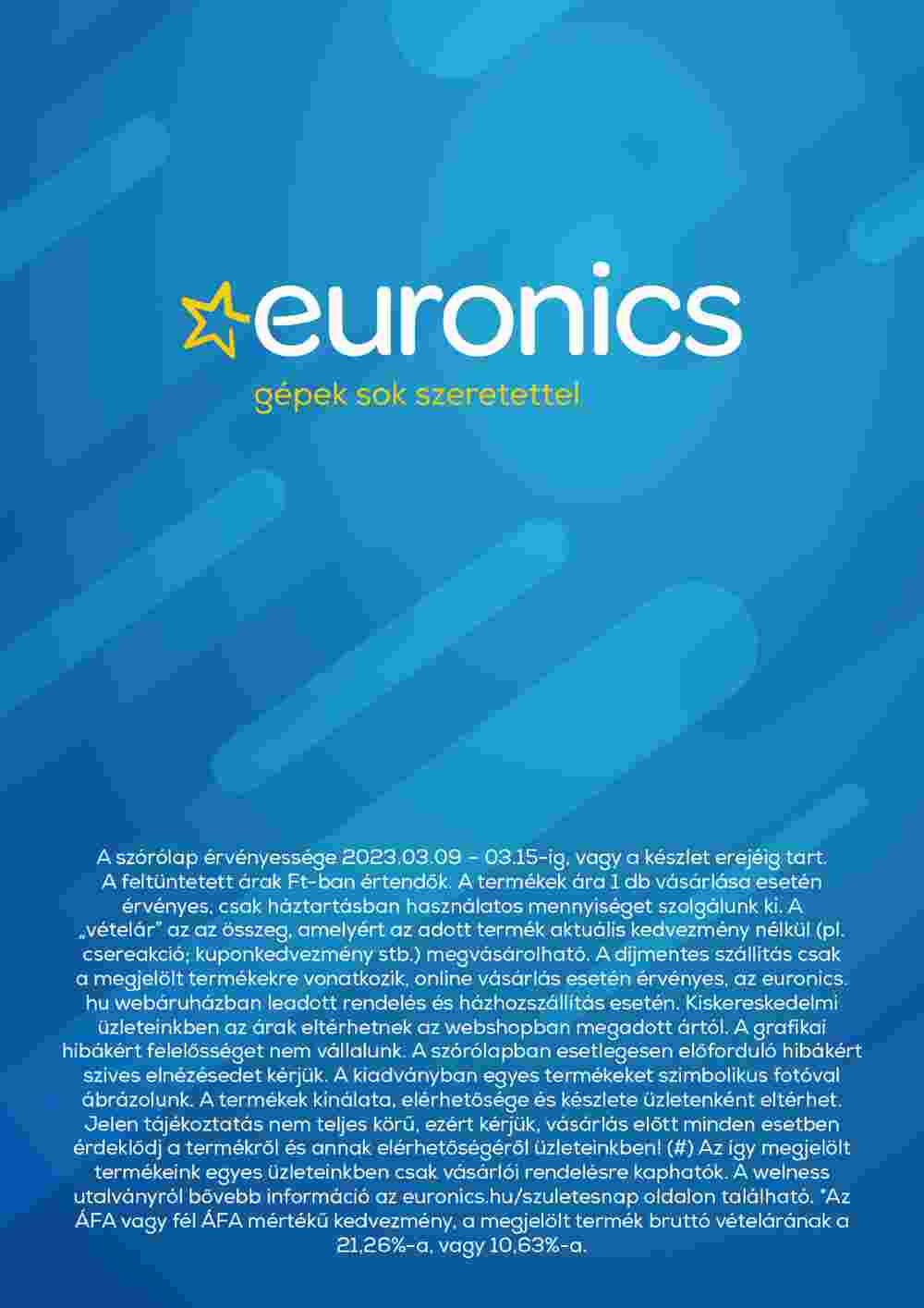 Euronics akciós újság 2023.03.09-től - 14. oldal.