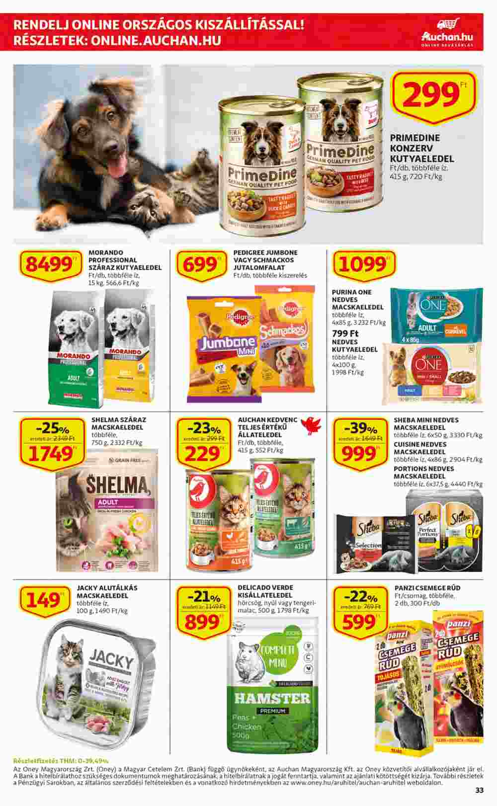 Auchan akciós újság 2023.03.23-tól - 33. oldal.
