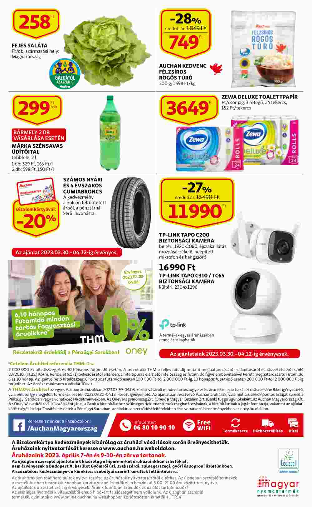 Auchan akciós újság 2023.03.30-tól - 54. oldal.